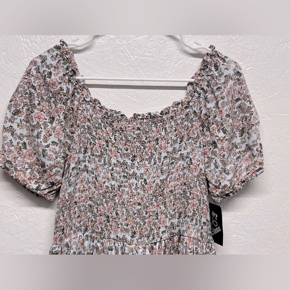 Girls Smocked Short Sleeve Dress - XXL (18/20) - Picture 4 of 13